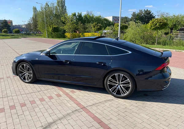 Audi A7 cena 209000 przebieg: 31000, rok produkcji 2019 z Wrocław małe 742